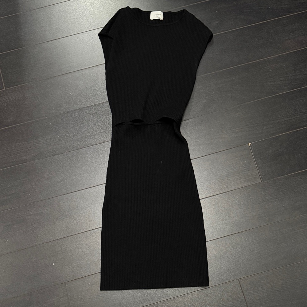 Wilfred Black Mini Dress